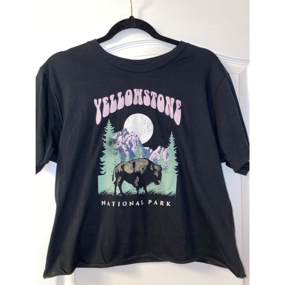 Yellowstone National Park Cropped Top